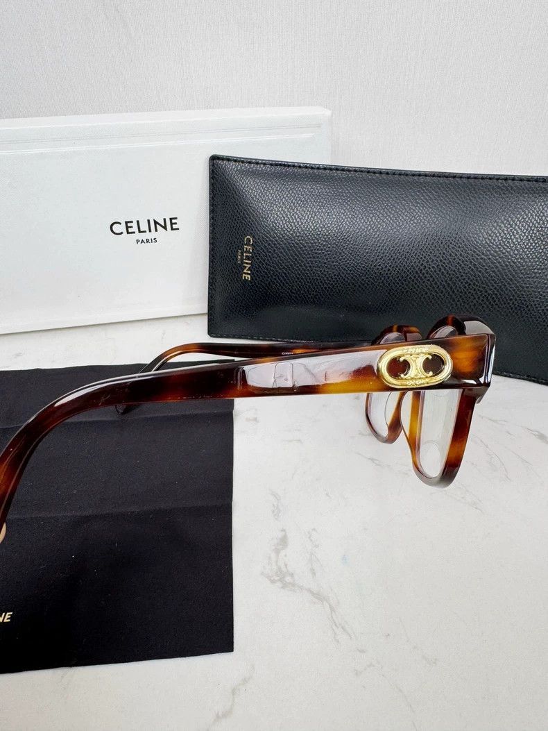Celine Celine Eyeglasses with Case and Cloth Size ONE SIZE - 5 Thumbnail