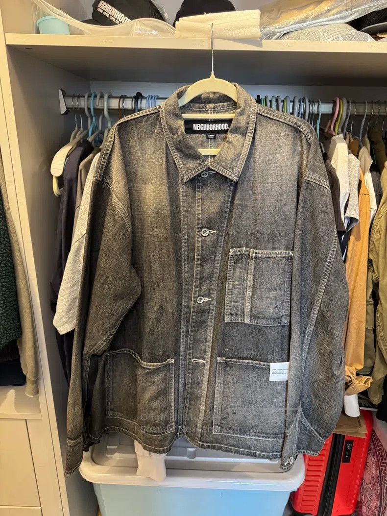 Neighborhood Neighborhood Denim Jacket, Jacket Size US XL / EU 56 / 4 - 1 Thumbnail