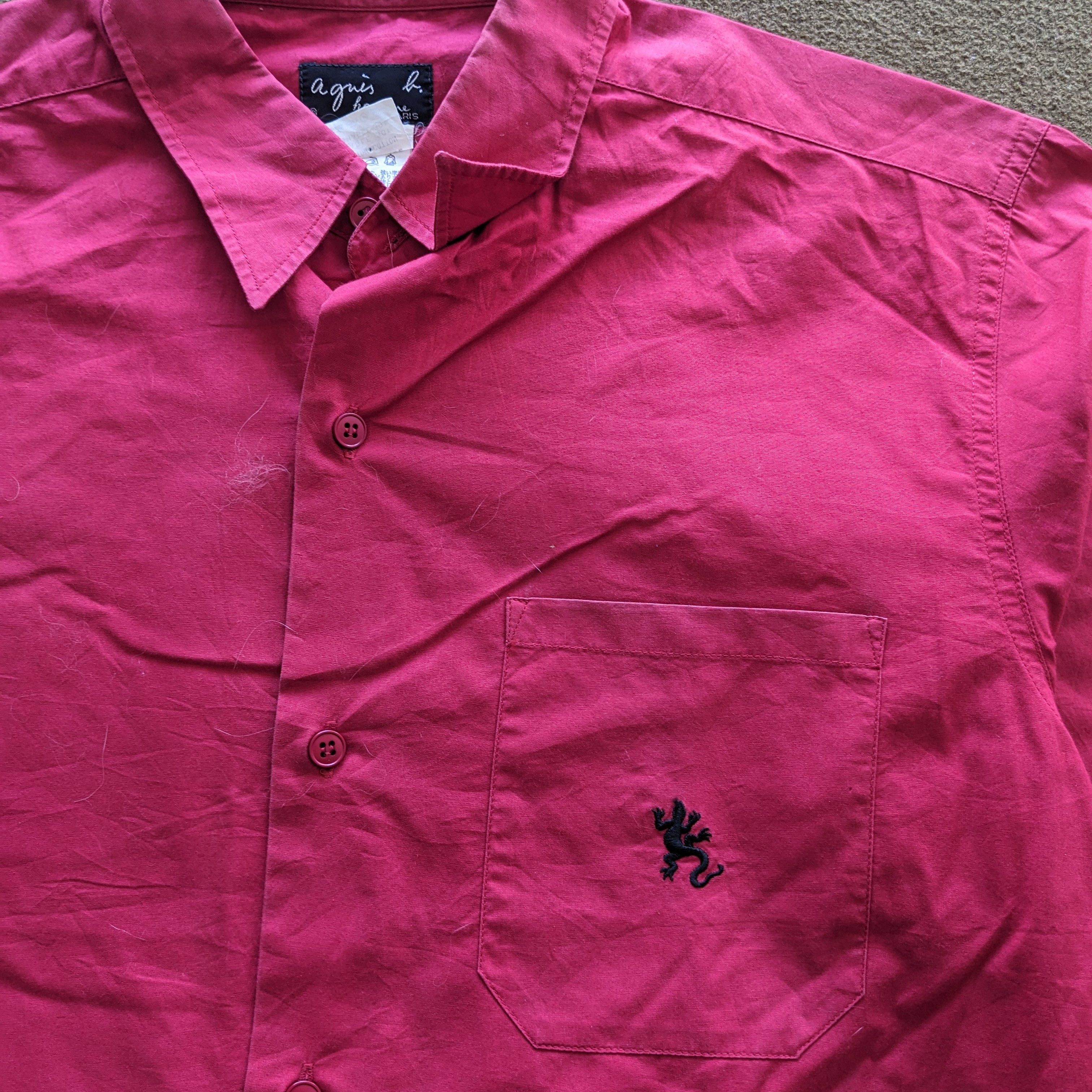 agnes b. Vintage Agnes. B Homme Paris Japanese Brand Long Shirts Size US XXS / EU 40 - 2 Thumbnail