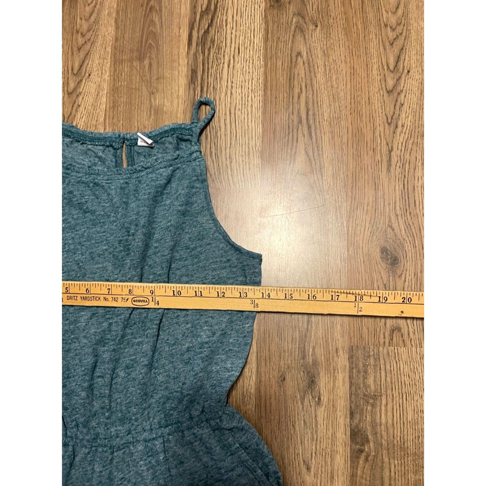 Old Navy Old Navy Romper Women’s Size Small Blue Sleeveless Stretchable Waist One-Piece Casual Modern - Womens Size 28" / US 6 / IT 42 - 3 Thumbnail