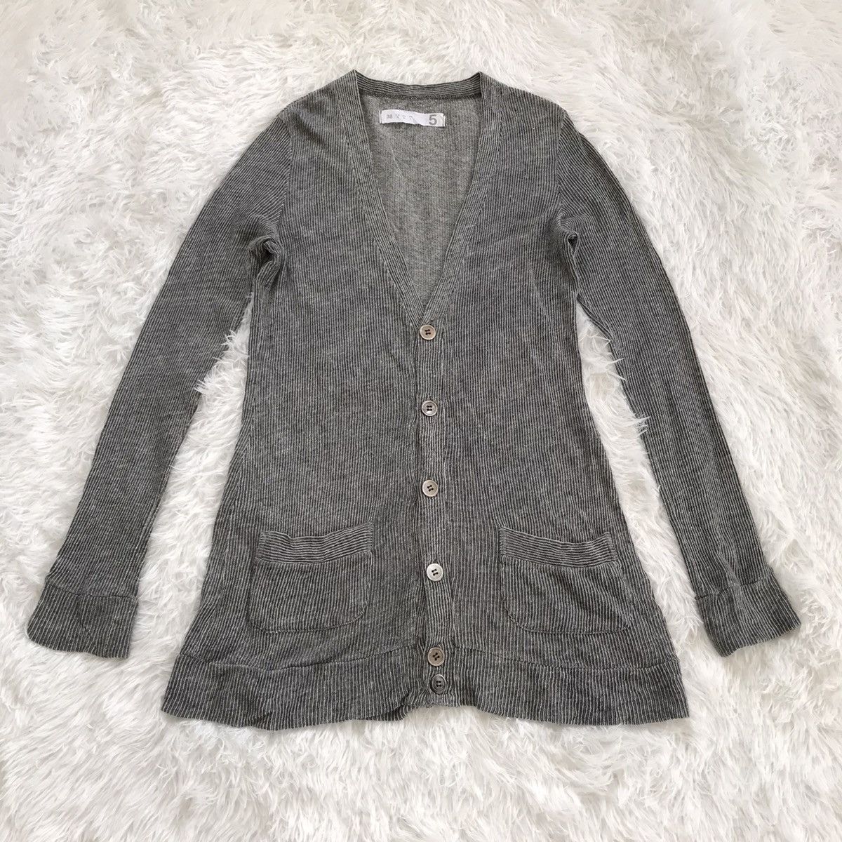 Japanese Brand 5-five cardigan Size US S / EU 44-46 / 1 - 1 Thumbnail