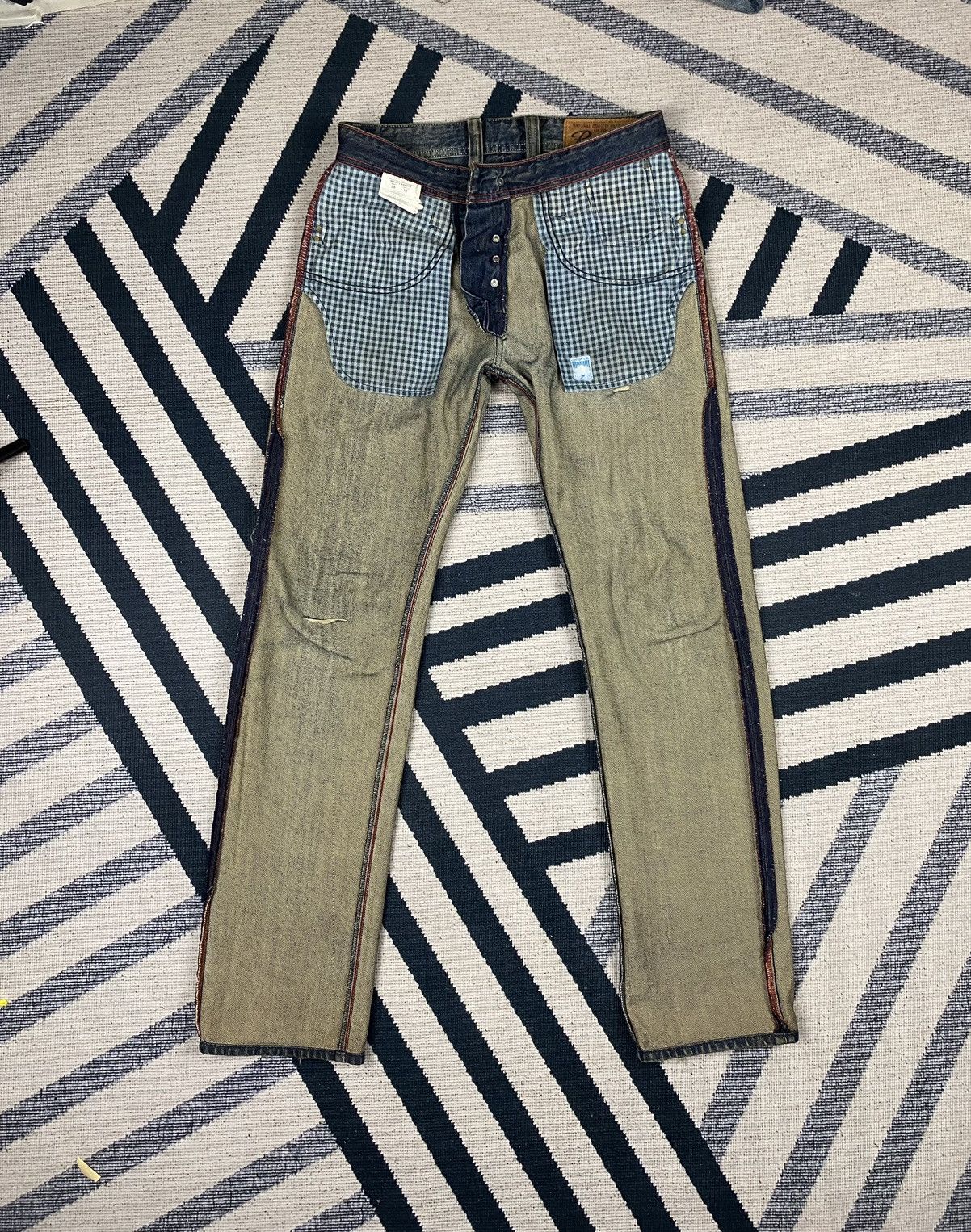 Replay × Vintage Vintage Replay Dirty Distressed Jeans Size US 29 - 4 Thumbnail