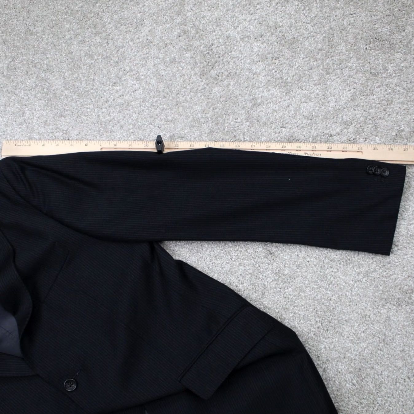 Banana Republic Banana Republic Blazer Mens 44R Blue Slim Fit Wool Jacket NWT Size 44R - 5 Thumbnail