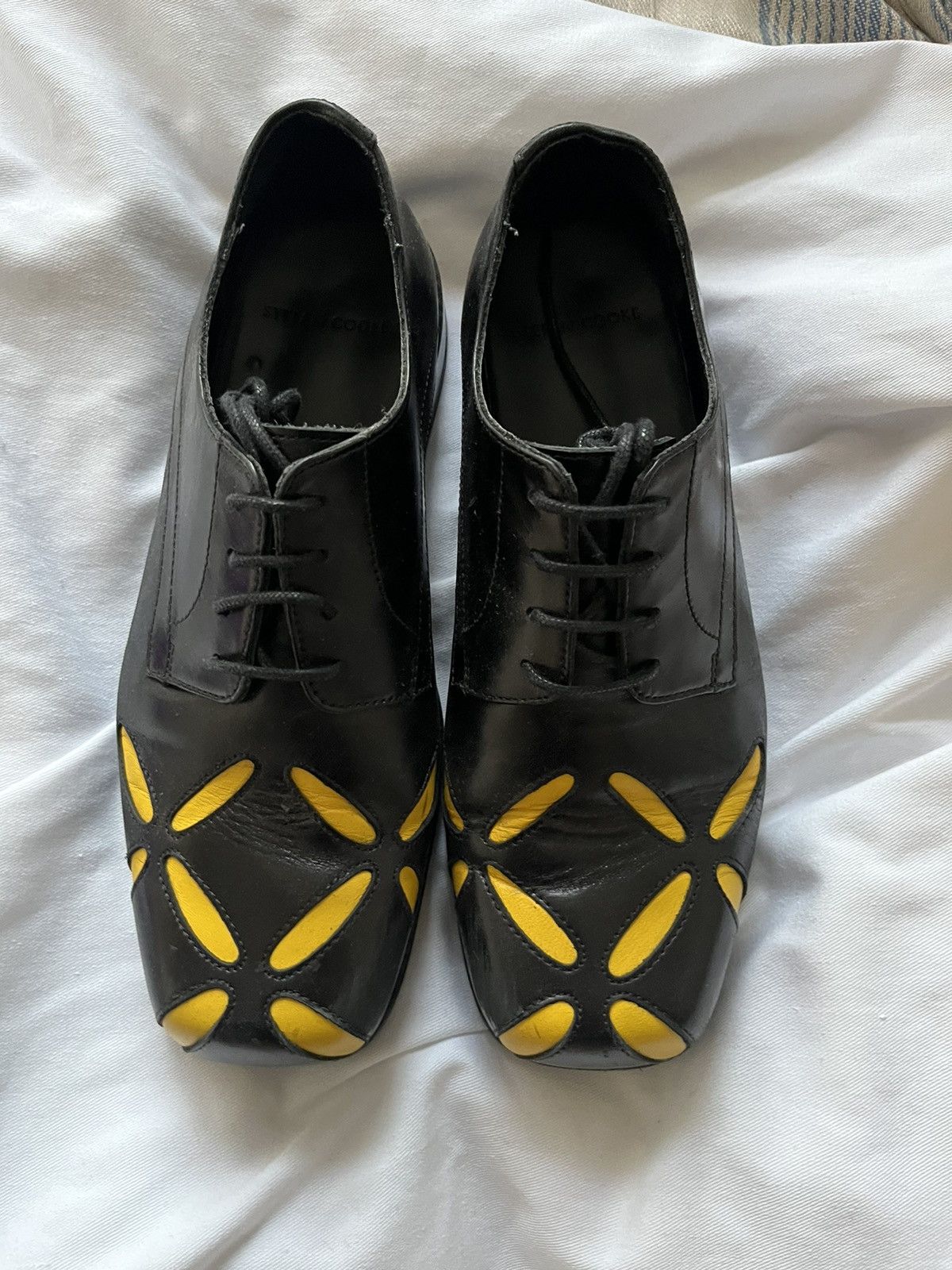 STEFAN COOKE SLASHED SQUARE TOE DERBY 43 Stefan Cooke SSENSE