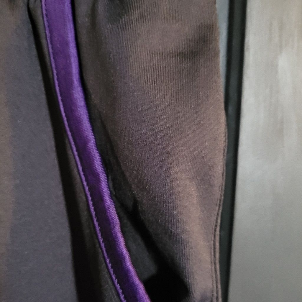 St. Johns Bay St. John's Bay , NWOT, Size XL, pants, blk/purple Size 36" / US 14 / IT 50 - 4 Thumbnail
