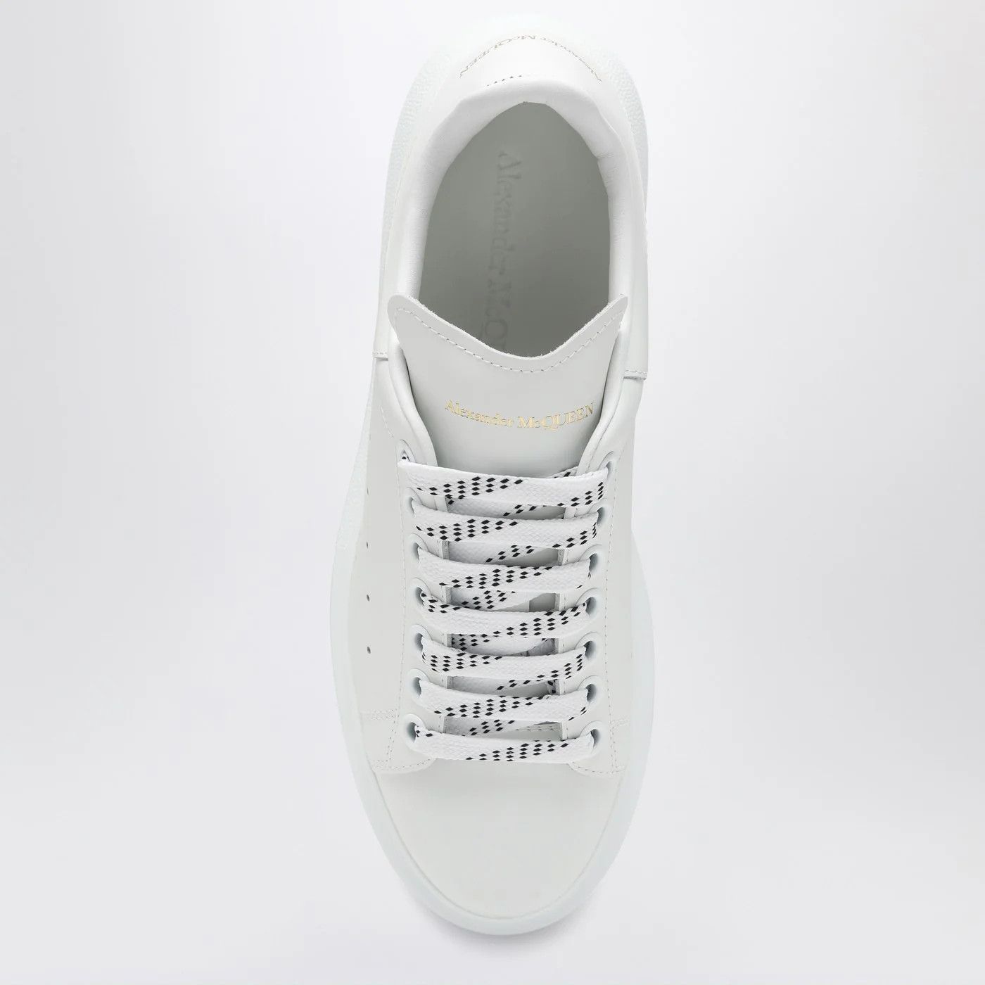 Alexander McQueen o1d2blof0426 Oversize Sneakers in White Size US 8 / IT 38 - 3 Thumbnail
