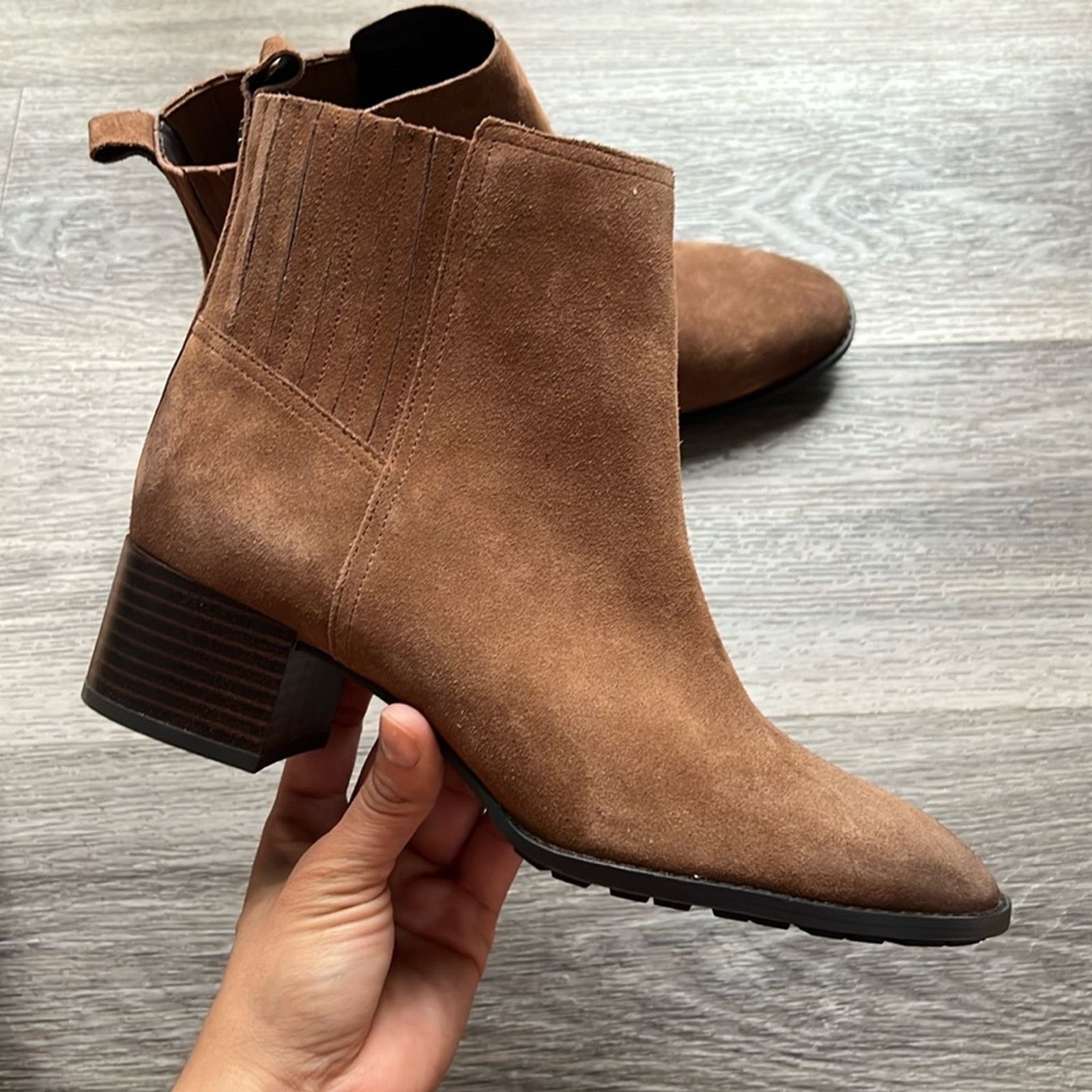 Sam Edelman Sam Edelman Kaiti Leather Ankle Boots Brown Booties Size 9 Size US 9 / IT 39 - 2 Thumbnail