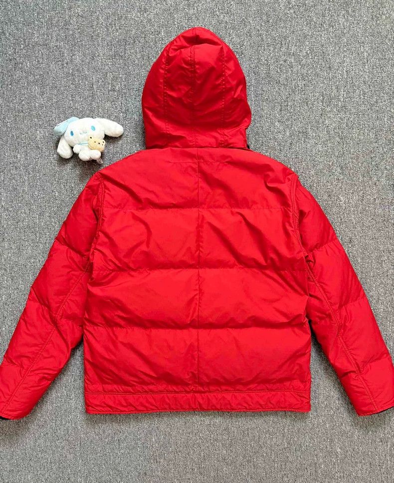 Other Givenchy Red Hat Letter Embroidered Logo Down Jacket (46 S Size US XL / EU 56 / 4 - 2 Thumbnail