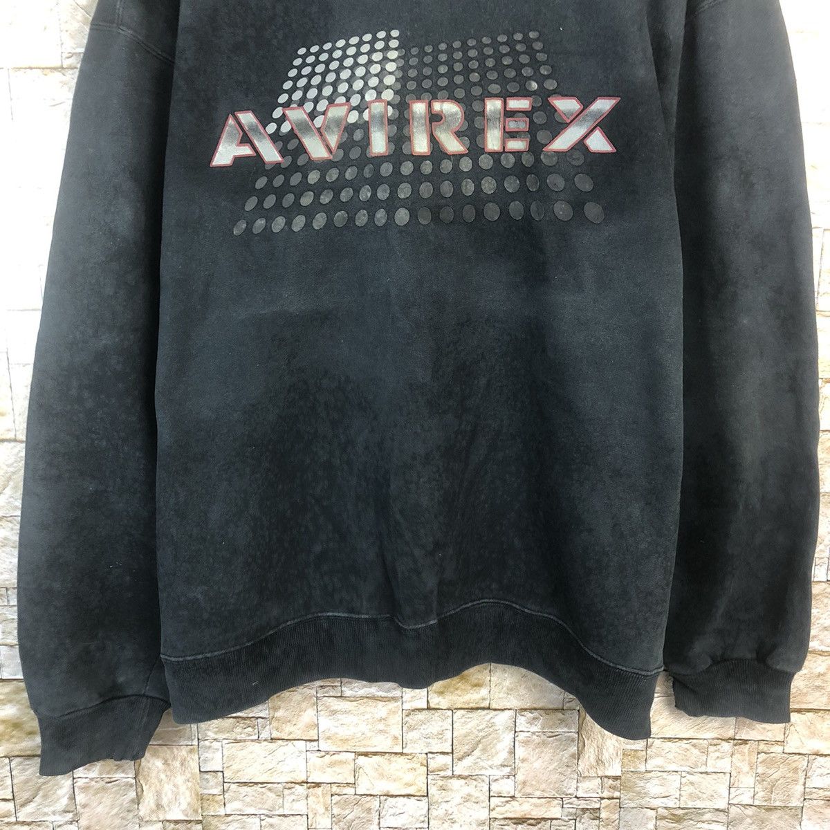 Avirex Avirex vintage fadex Black Sweatshirt #A3 Size US XL / EU 56 / 4 - 3 Thumbnail