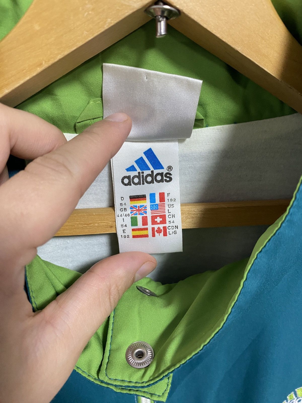 Nike × Vintage 😍 Vintage 90s Tracksuit Costume Adidas Pants Jacket RARE Size US 38 / EU 54 - 7 Thumbnail