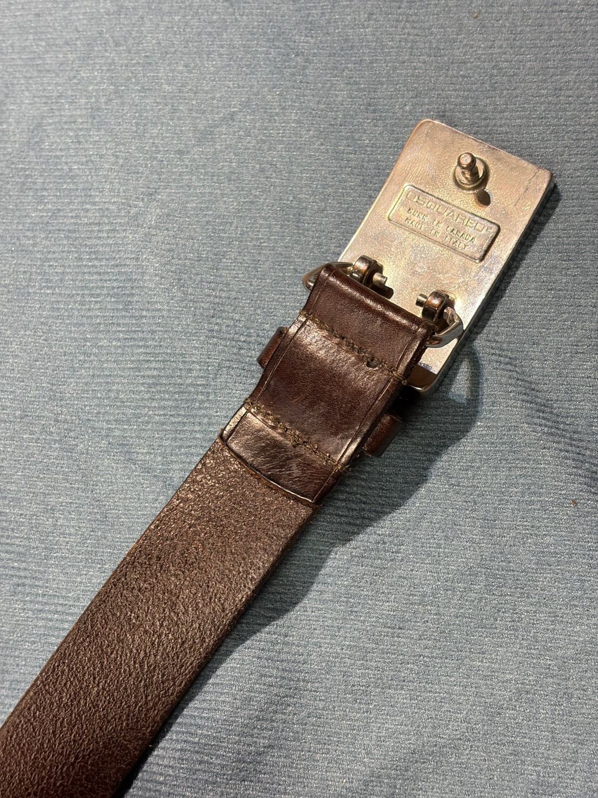 Dsquared2 Squared 1964 Canada Championship Zamak Buckle Belts Size ONE SIZE - 5 Thumbnail