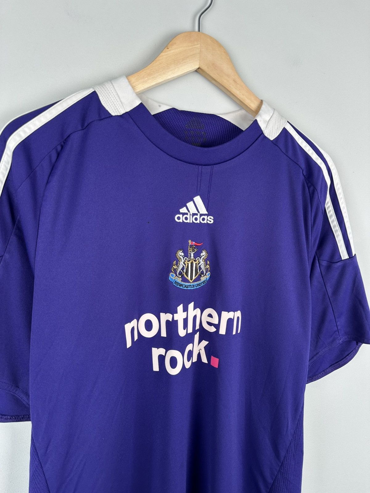 Adidas × Vintage Adidas Newcastle United Soccer Jersey Football 2008/2009 Size US L / EU 52-54 / 3 - 1 Thumbnail