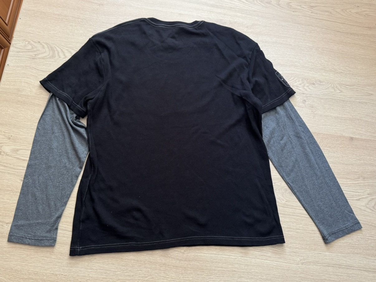 DKNY Vintage 00’s DKNY y2k Avand Garde Japanese Long Sleeve Size US XXL / EU 58 / 5 - 4 Thumbnail