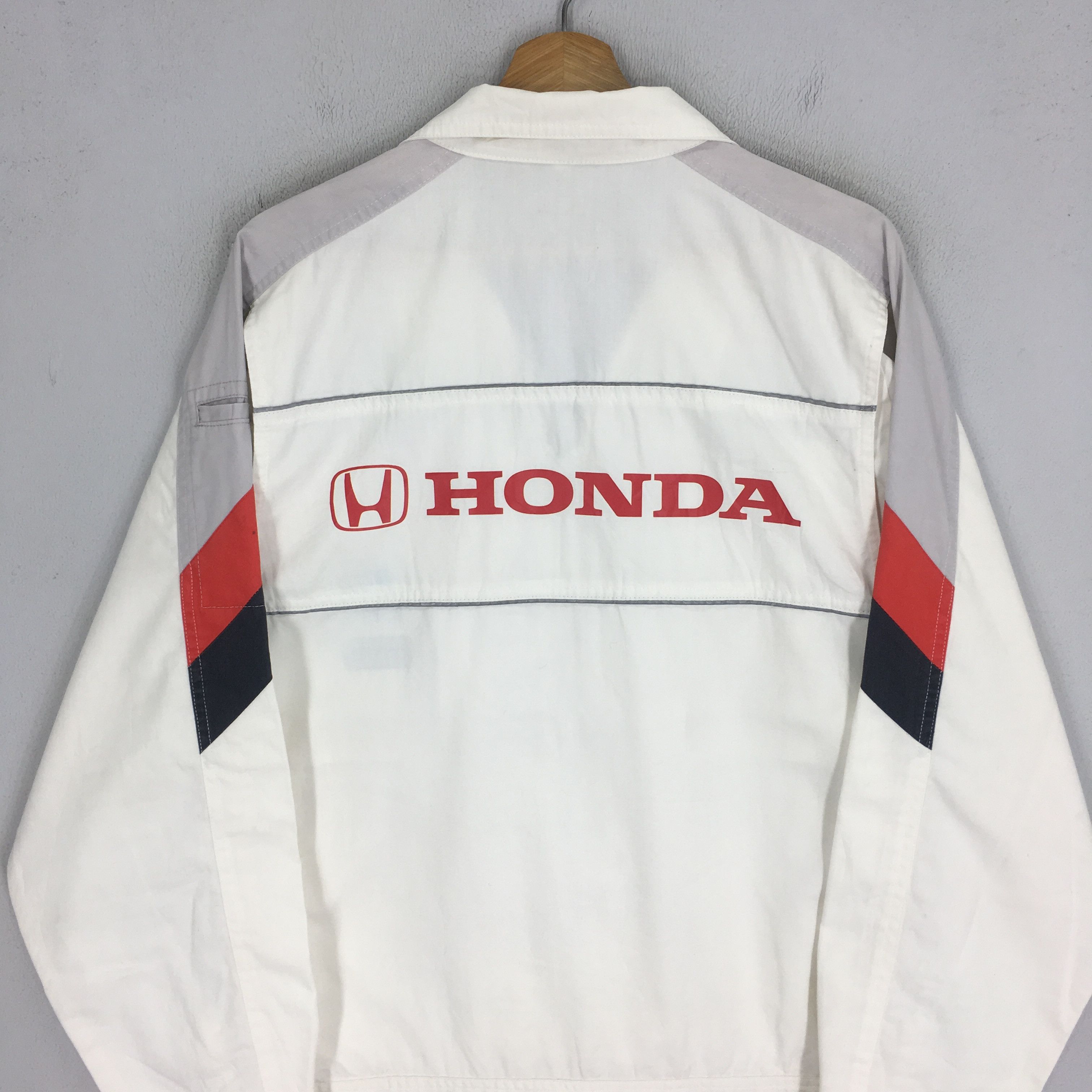 Honda Vintage 90's Honda Uniform Factory Japan JDM Racing Team Size US L / EU 52-54 / 3 - 11 Thumbnail