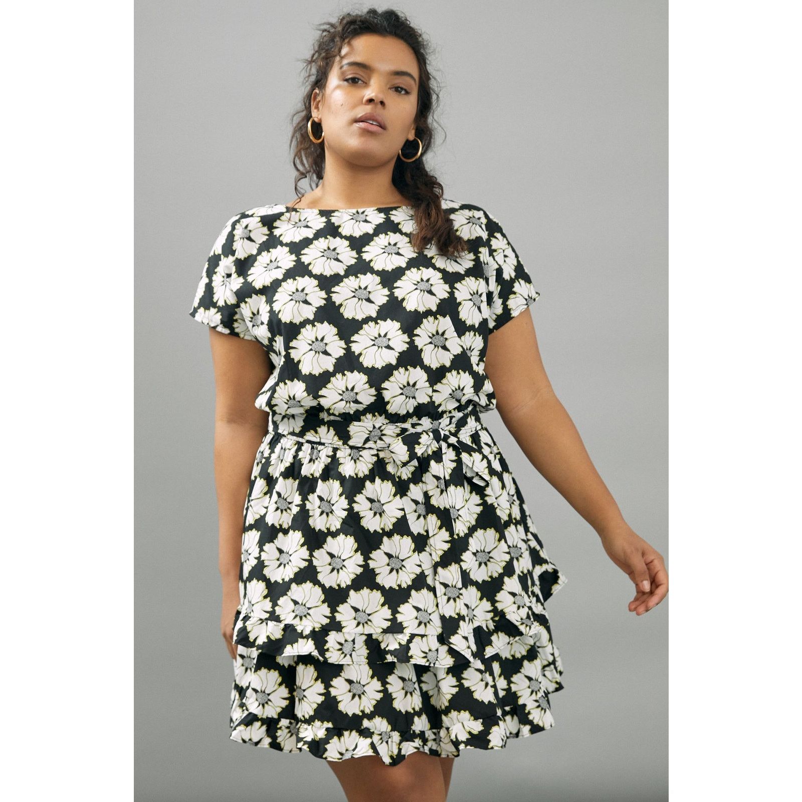 Anthropologie New Peter Som Penelope Mini Floral Cotton Dress $168 MEDIUM Size M / US 6-8 / IT 42-44 - 5 Thumbnail