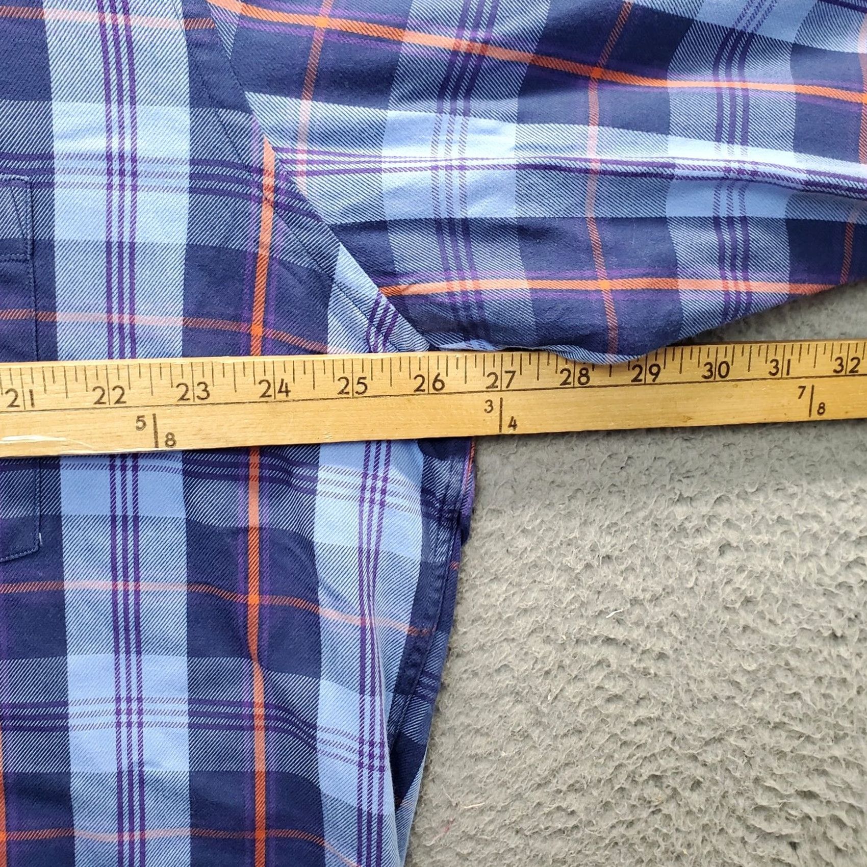 Tailorbyrd TAILORBYRD Shirt Mens XXL Multi Plaid Classic Long Sleeve Collar Button Down EUC Size US XXL / EU 58 / 5 - 4 Thumbnail