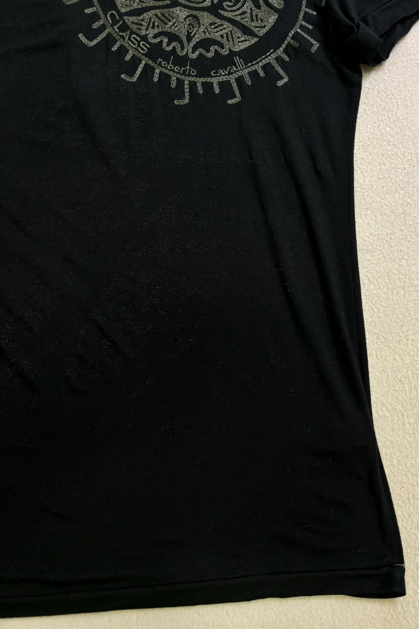 Roberto Cavalli Class Roberto Cavalli Black Sun T-shirt Size. XL Size US XL / EU 56 / 4 - 8 Thumbnail