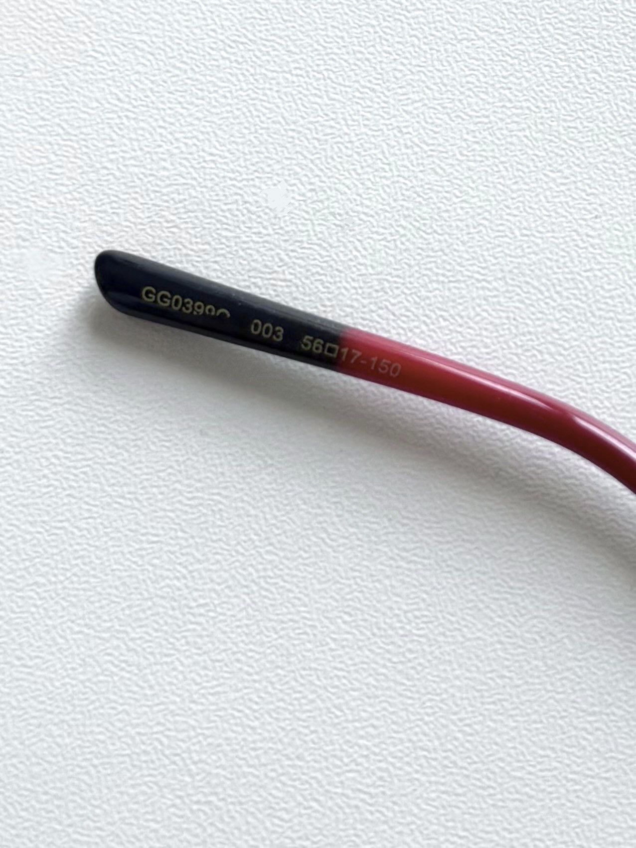 Gucci Gucci GG0399O Eyeglasses – Silver / Multicolor Size ONE SIZE - 8 Thumbnail