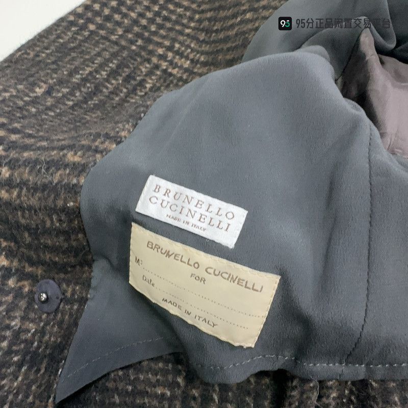 Brunello Cucinelli Brunello Cucinelli Casual Plaid Wool Coat. Size US S / EU 44-46 / 1 - 5 Thumbnail