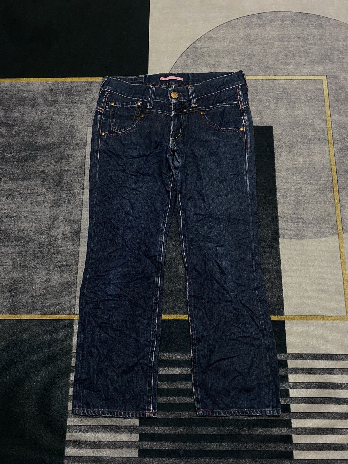 LEVIS LEADY STYLE BOOT CUT DENIM PANTS