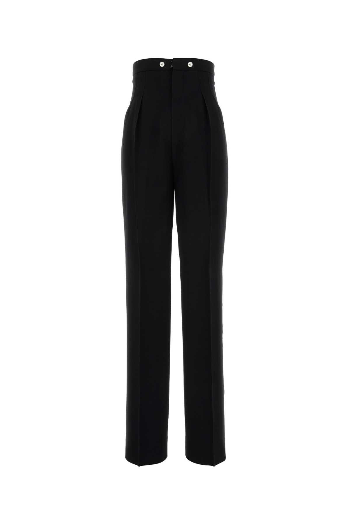 Maison Margiela Black Wool Pant Size 32" / US 10 / IT 46 - 1 Thumbnail