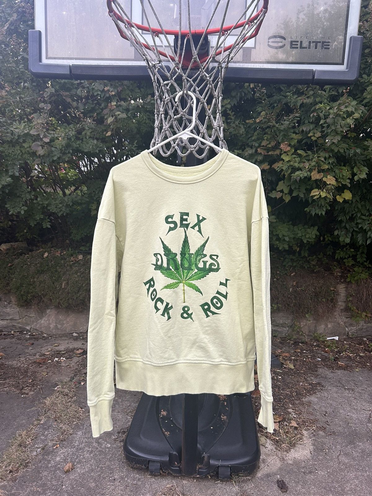 Cult Of Individuality × Designer Cult Of Individuality Novelty Crewneck Sex Drugs Rock&Roll Size US M / EU 48-50 / 2 - 11 Thumbnail