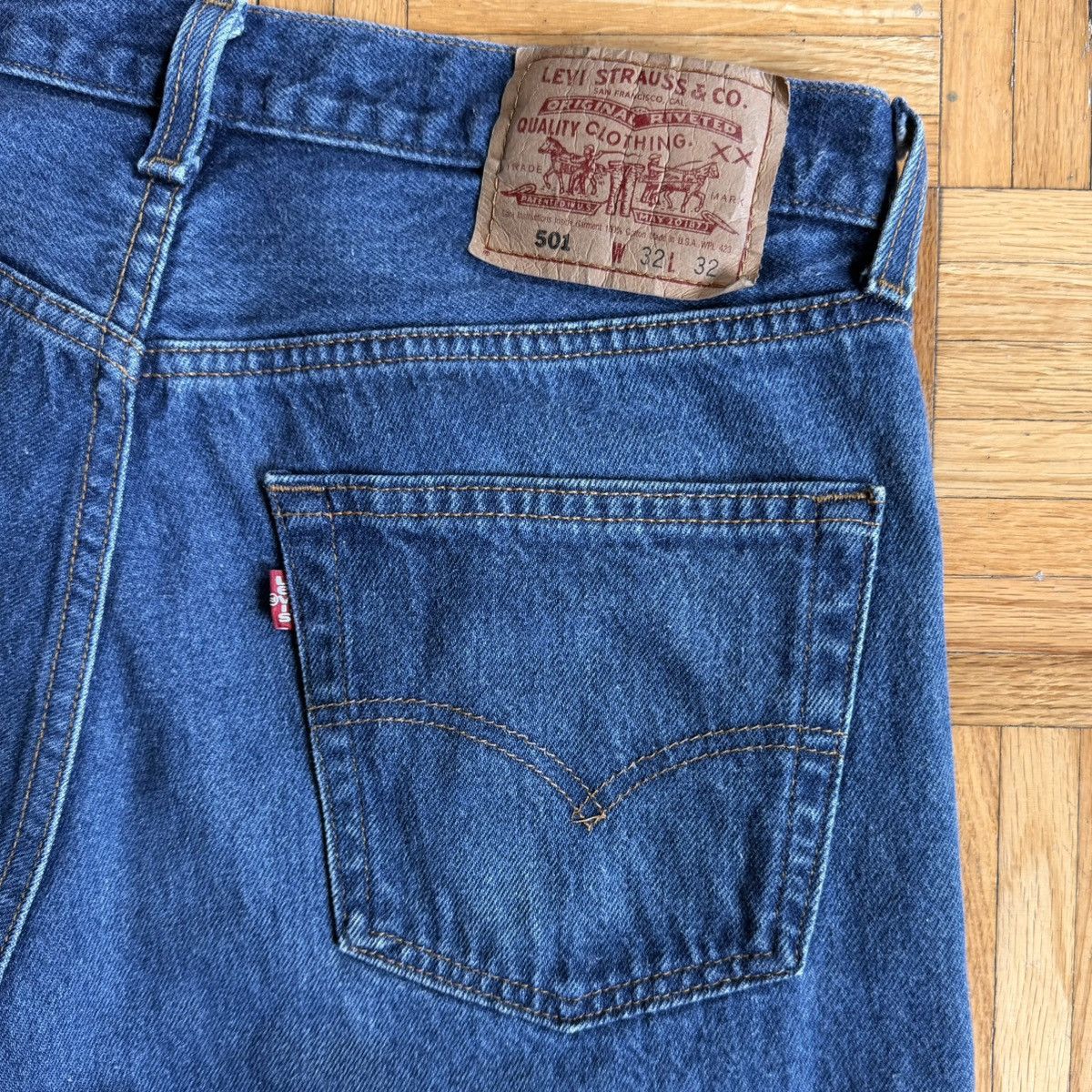 Levi's Levi's 501 Men's Jeans Vintage 1995,90s, Made in USA,size 32 Size US 32 / EU 48 - 6 Thumbnail