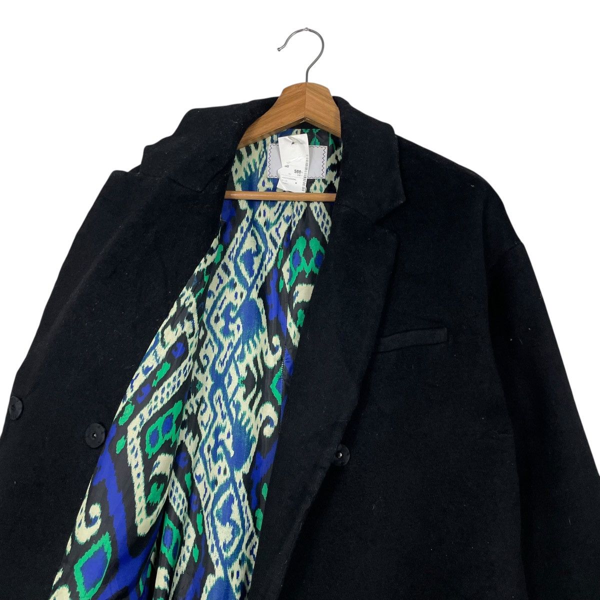 Japanese Brand Japanese Brand Sly Black Overcoat Size M / US 6-8 / IT 42-44 - 10 Thumbnail
