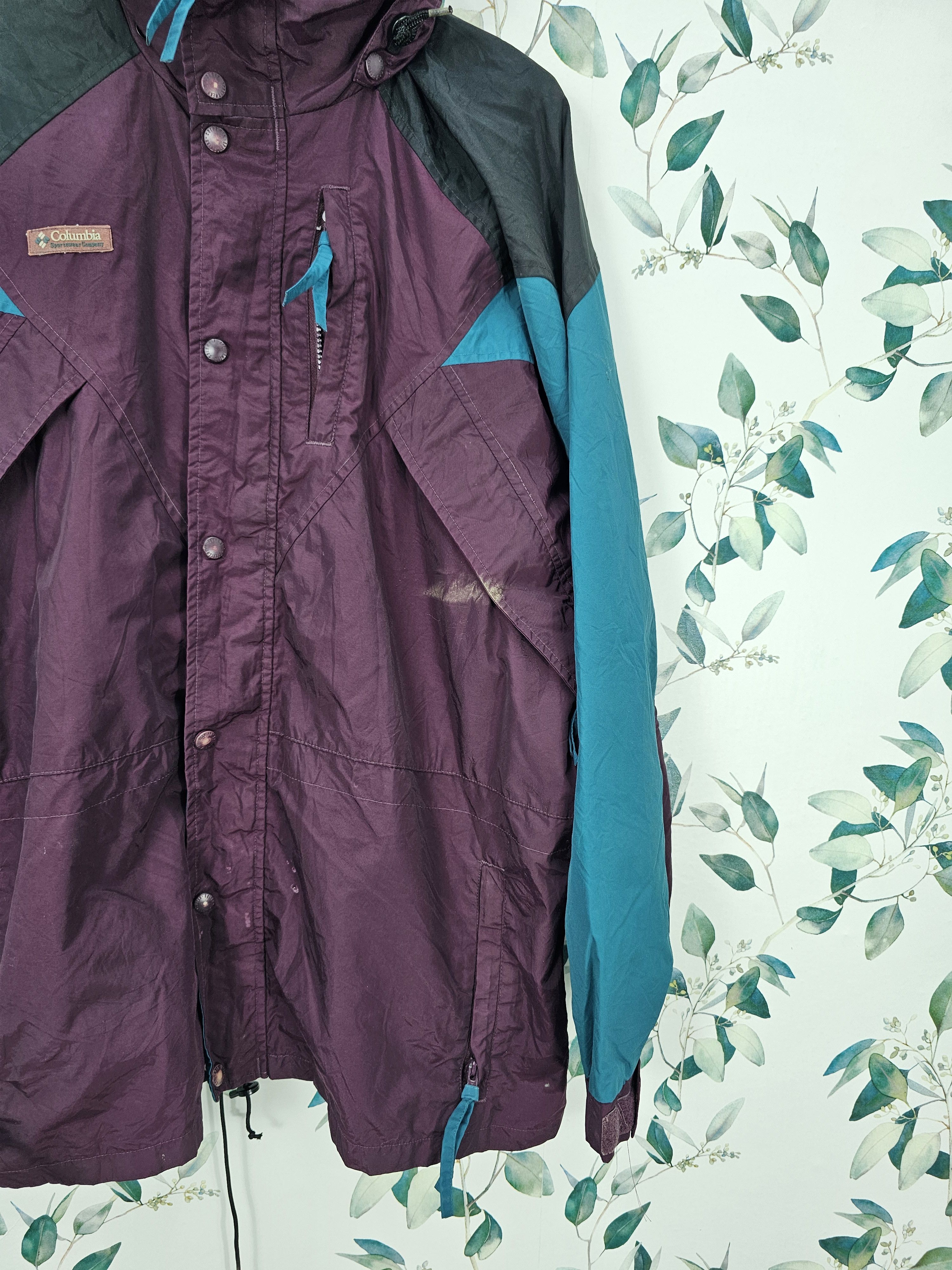 Columbia Vtg COLUMBIA Hunting Outdoor Hiking Windbreaker Jacket J0107 Size US L / EU 52-54 / 3 - 3 Thumbnail