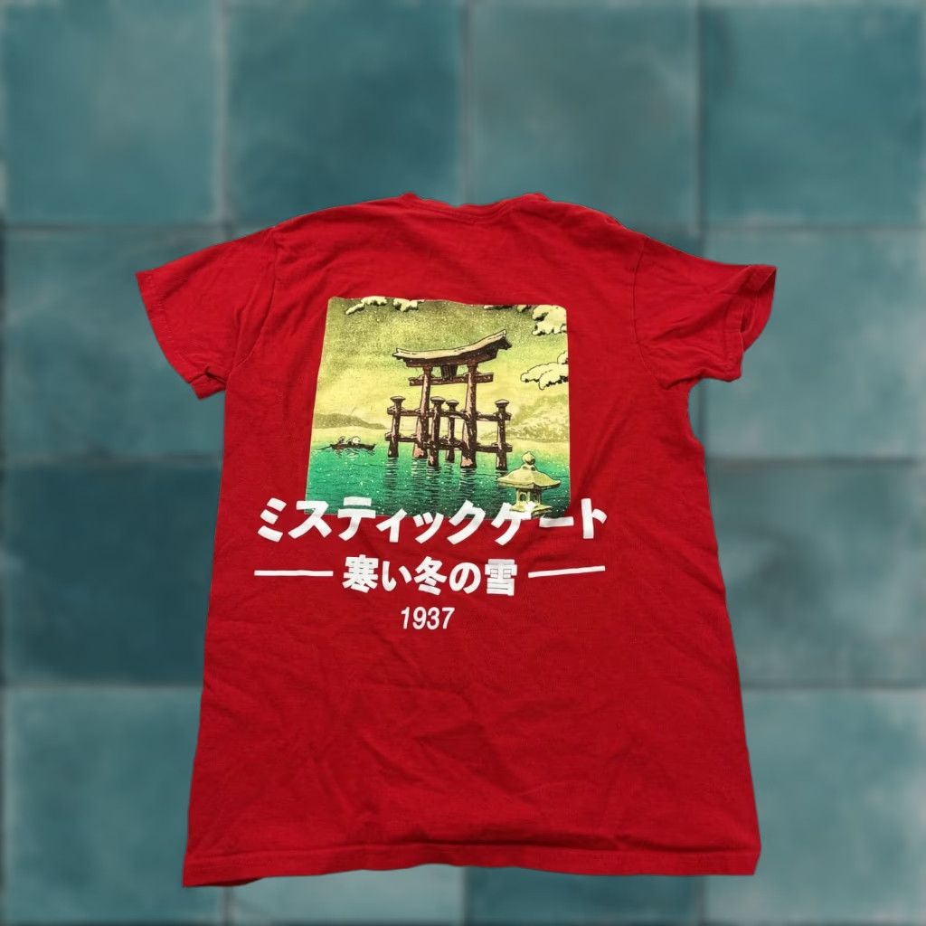 Vintage Mystic CVLA Shirt Mens Small Red Graphic Tee Double-Sided Crew Neck Short Sleeve T-Shirt Vintage? No (adjust to metadata) Size US S / EU 44-46 / 1 - 1 Thumbnail