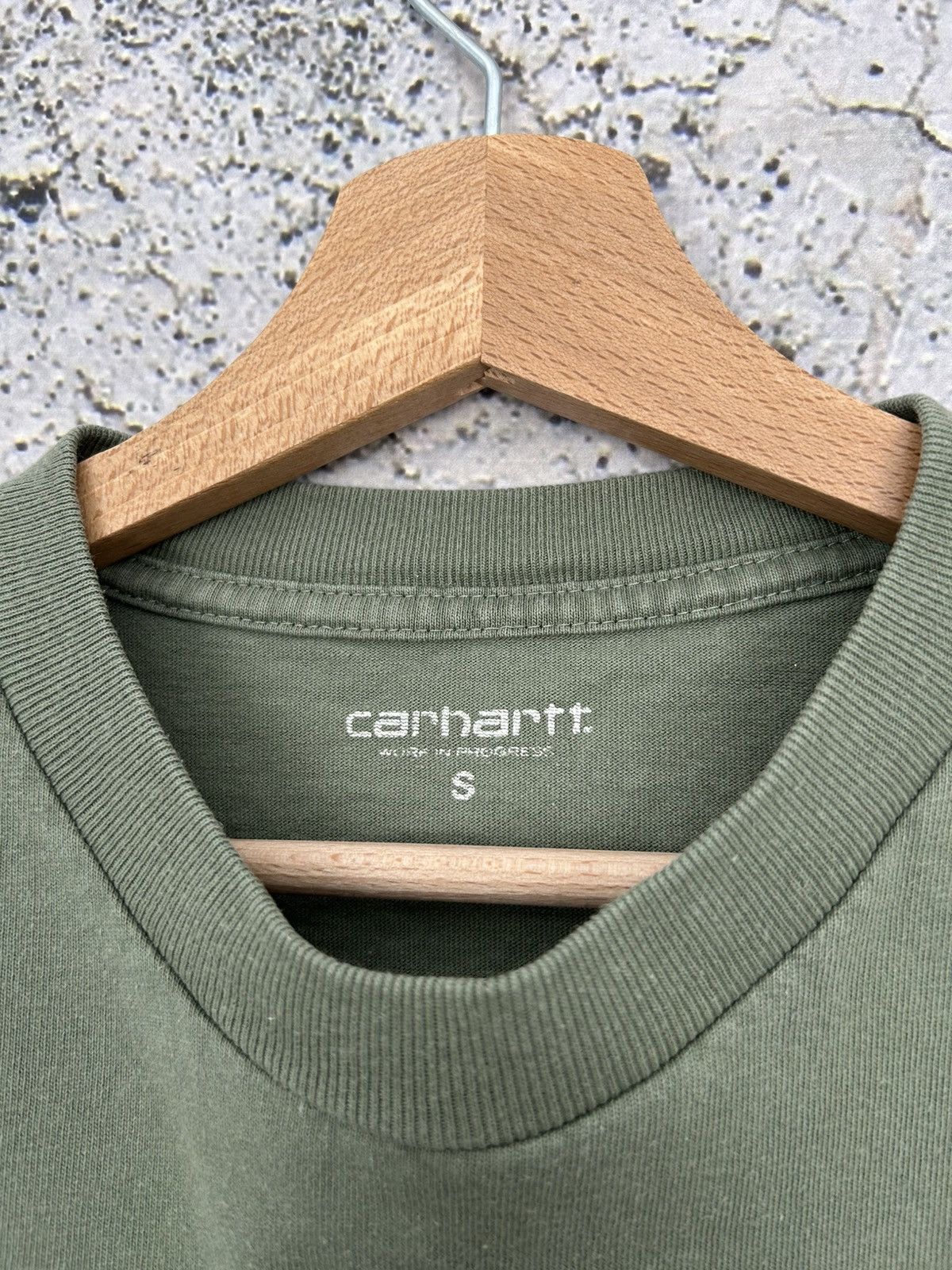 Carhartt Wip Carhartt WIP Green Pocket Tee Military Skate Streetwear Size US S / EU 44-46 / 1 - 4 Thumbnail