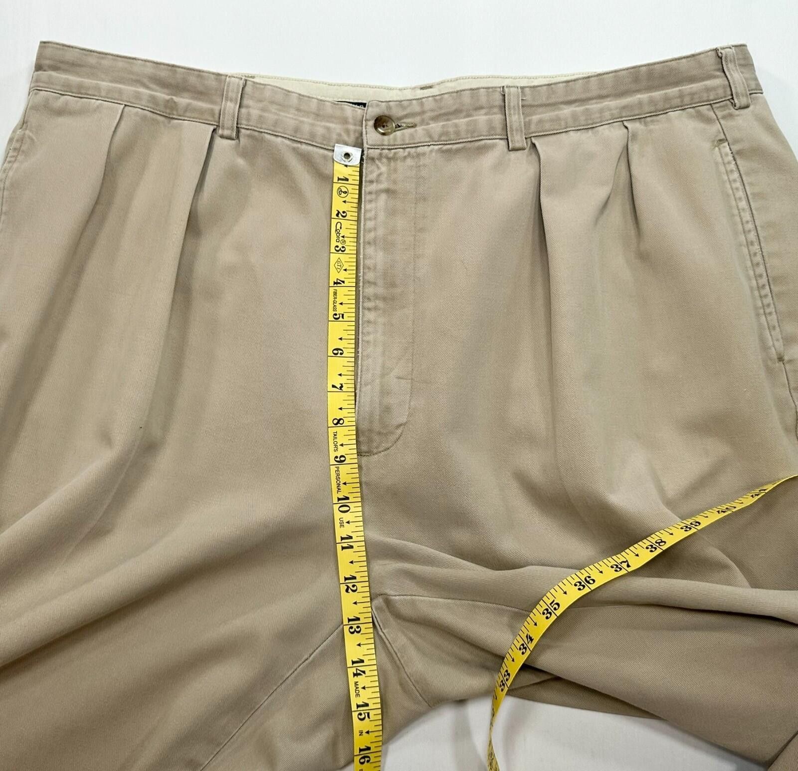 Polo Ralph Lauren Polo Ralph Lauren Pleated Straight Chinos Brown Mens 40/28 Size US 40 / EU 56 - 4 Thumbnail