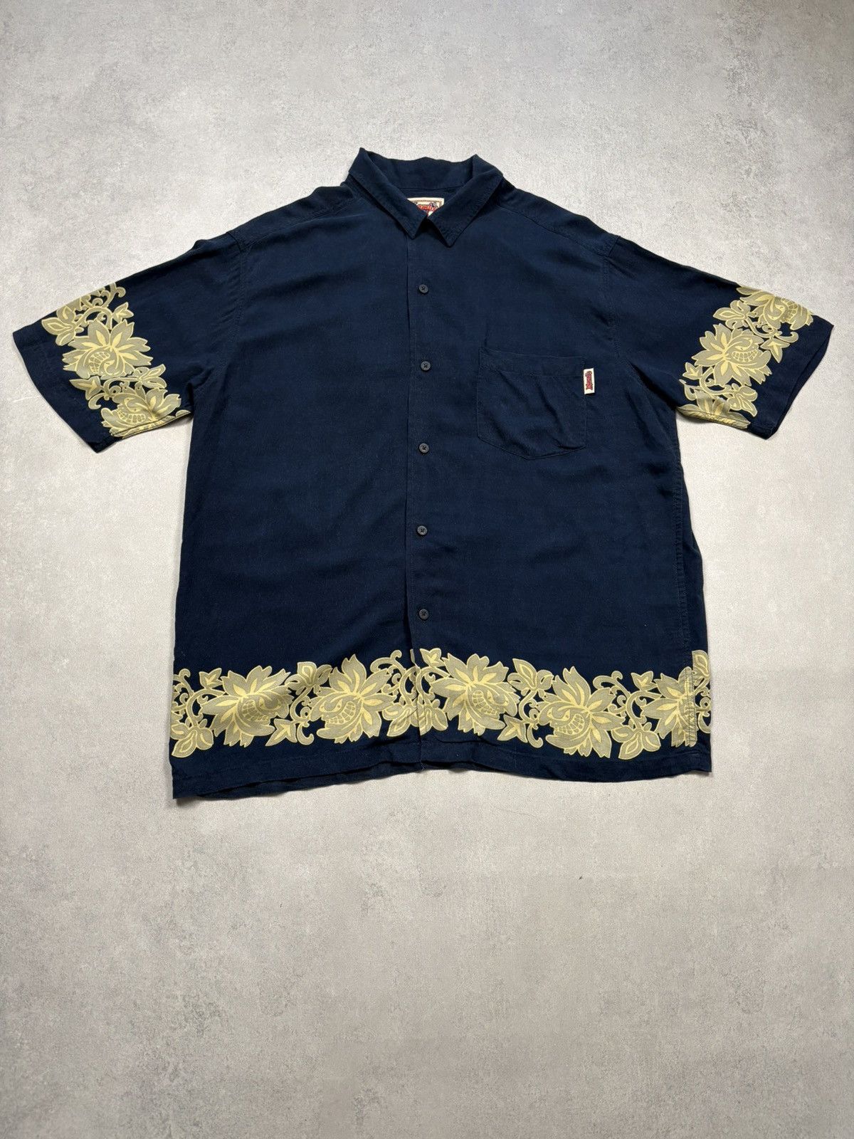 Mambo Mambo Loud Shirts Floral Border Rayon Shirt 90s Australia M Size US M / EU 48-50 / 2 - 1 Thumbnail