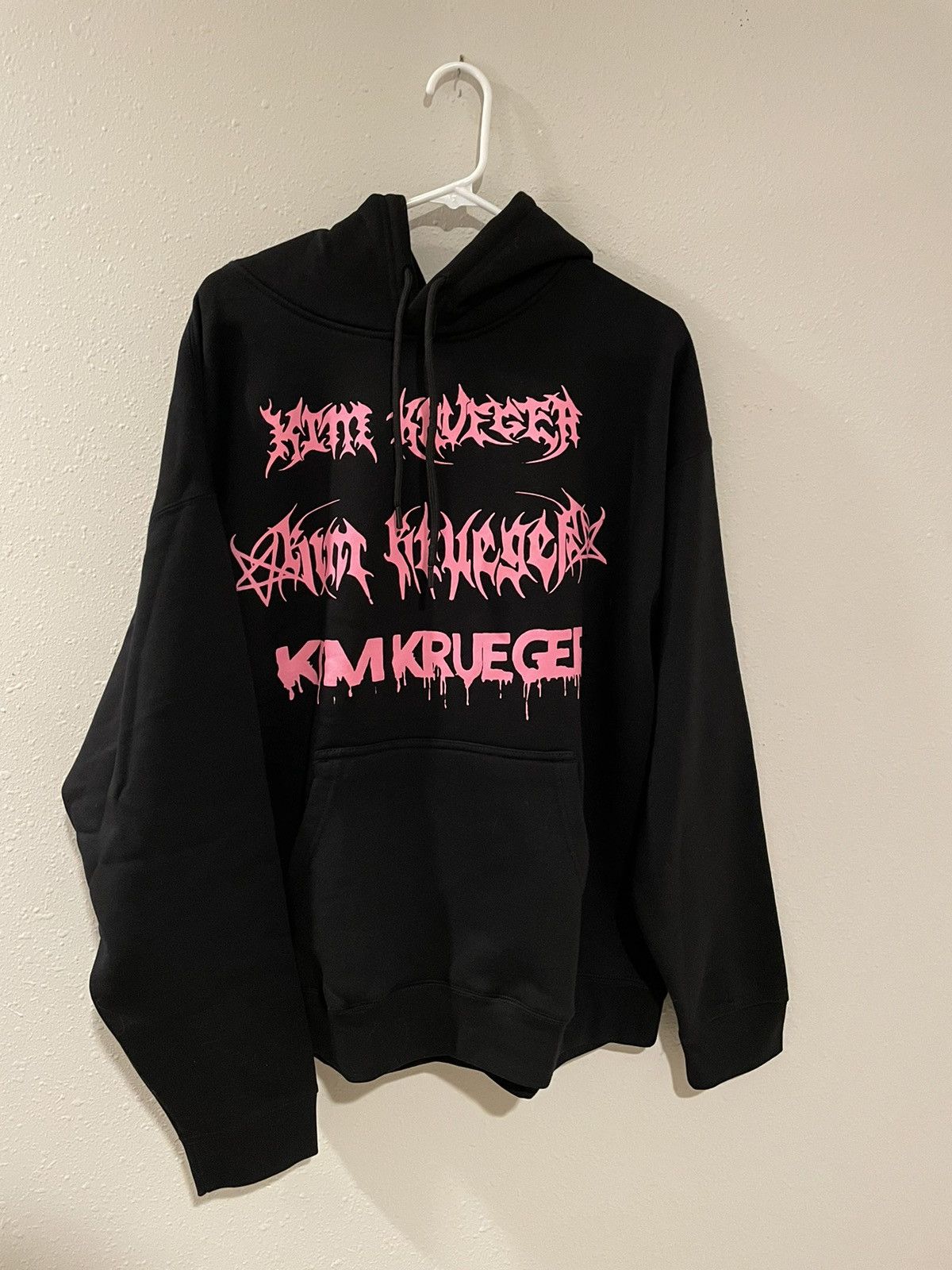 Destroy Lonely *LAST DROP* Kim Krueger Studded Belt Script Hoodie Size US XL / EU 56 / 4 - 2 Thumbnail