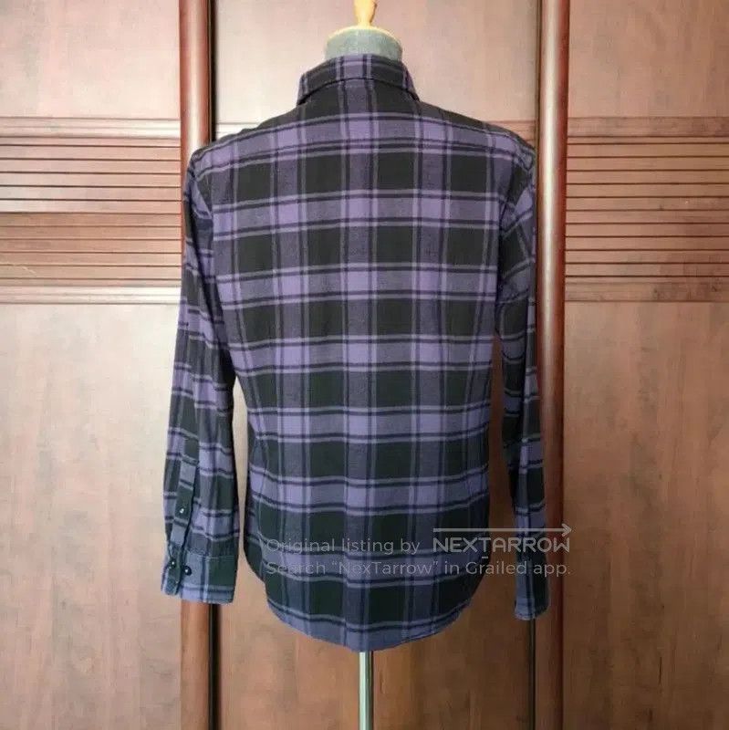 Burberry Burberry Men's Purple Checkered Shirt. Size US S / EU 44-46 / 1 - 2 Thumbnail