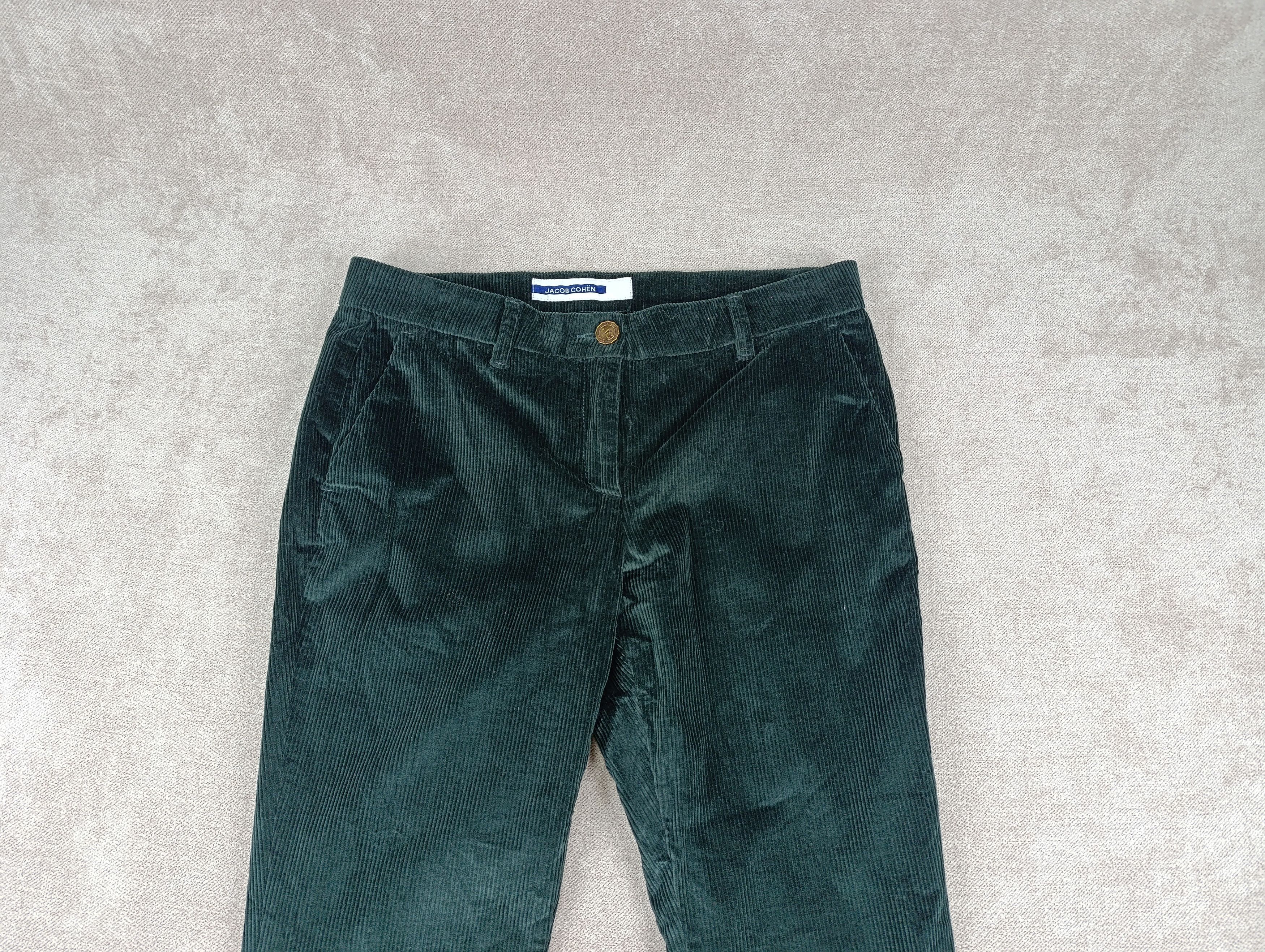 Jacob Cohen JACOB COHEN "INEZ" WOMENS CORDUROY FLARED TROUSERS PANTS Size 32" / US 10 / IT 46 - 2 Thumbnail