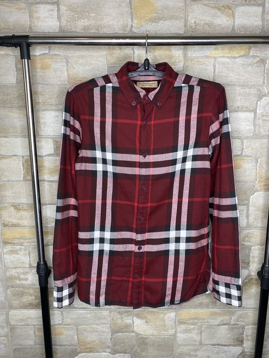 BURBERRY LONDON ENGLAND 22aw VINTAGE CHECK BUTTON FRONT SHIRT-