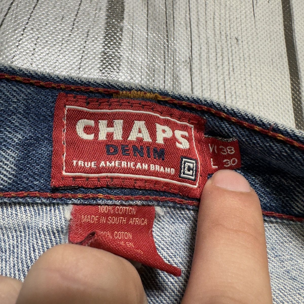 Chaps × Vintage Vintage Chaps Denim jeans Size US 38 / EU 54 - 6 Thumbnail