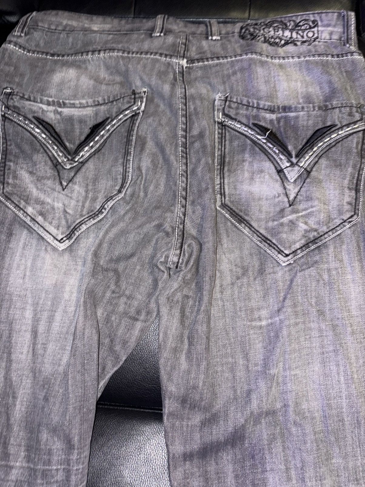 Vintage Vintage y2k Angelino Denim Jeans Size US 34 / EU 50 - 3 Thumbnail