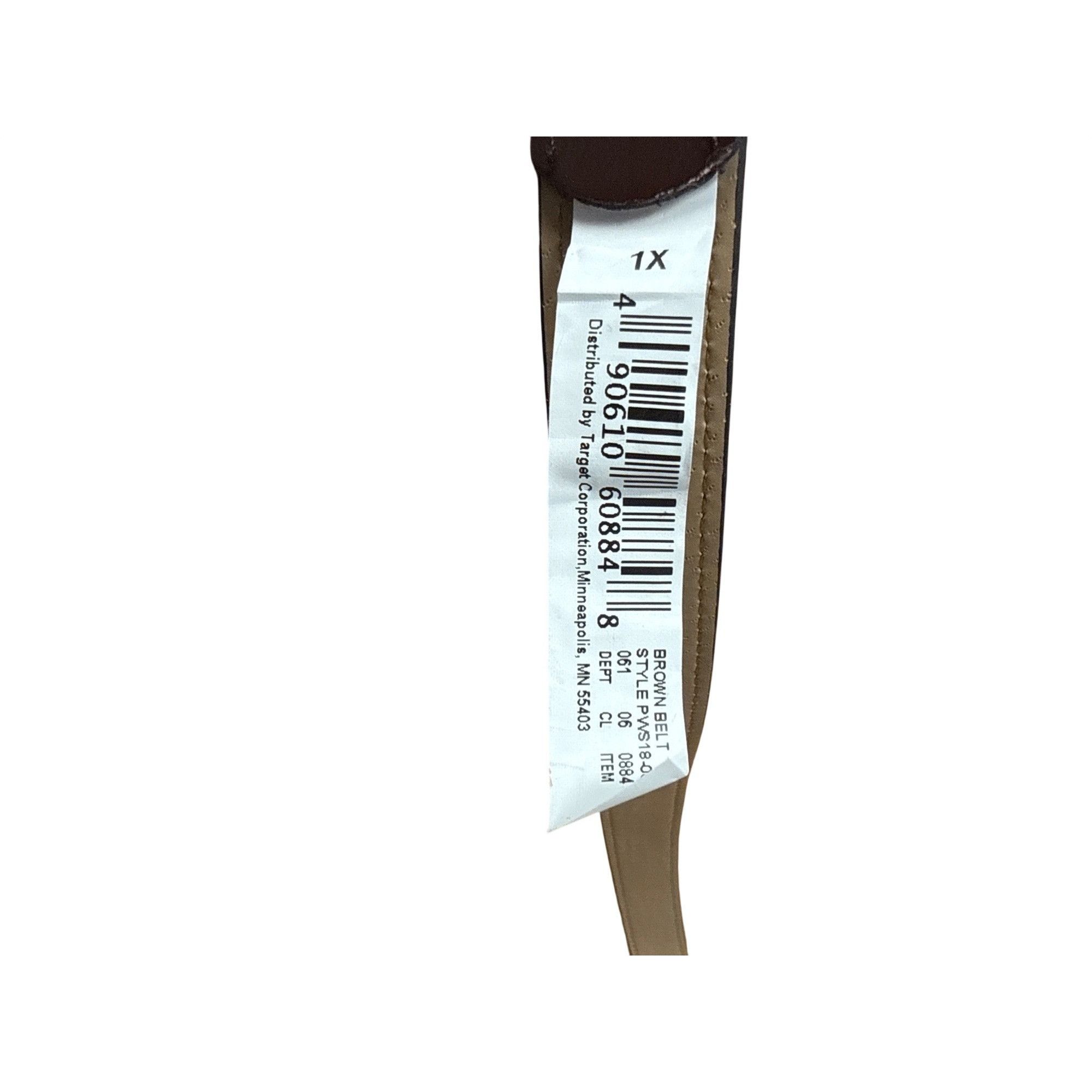 Other Ava & Viv Womens Brown Faux Leather Belt 1X With Silver Buck Size ONE SIZE - 4 Thumbnail