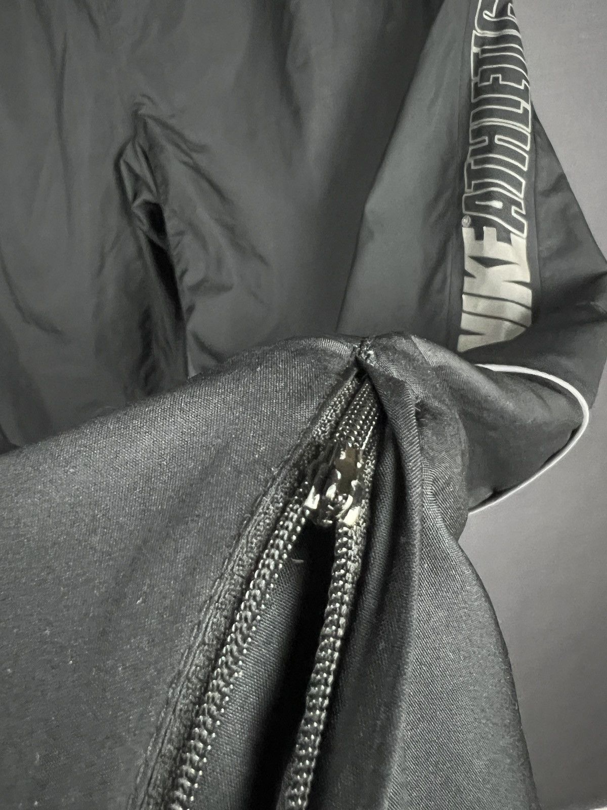 Other Nike Athletic 72 Track Pants Size M Black Logo Side Zip Size US 34 / EU 50 - 9 Thumbnail