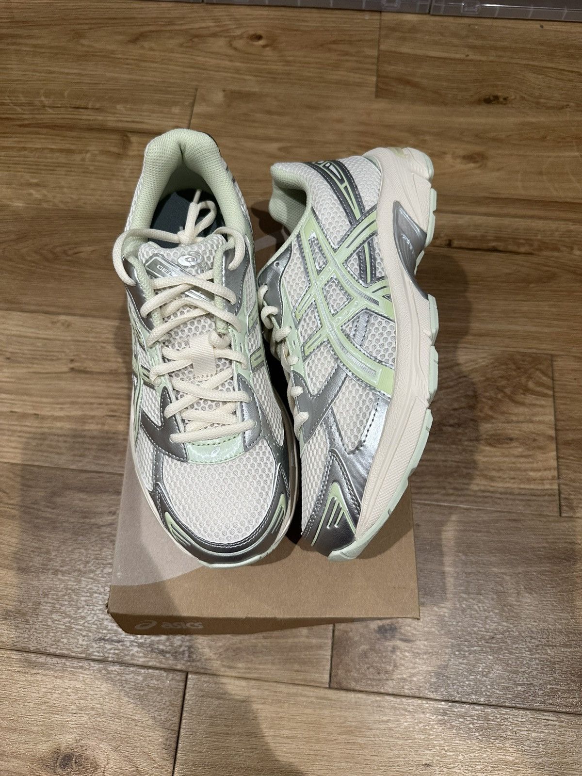 Asics ASICS Women’s Gel 1130 “Silver Pack-Green” Size US 9 / IT 39 - 1 Thumbnail
