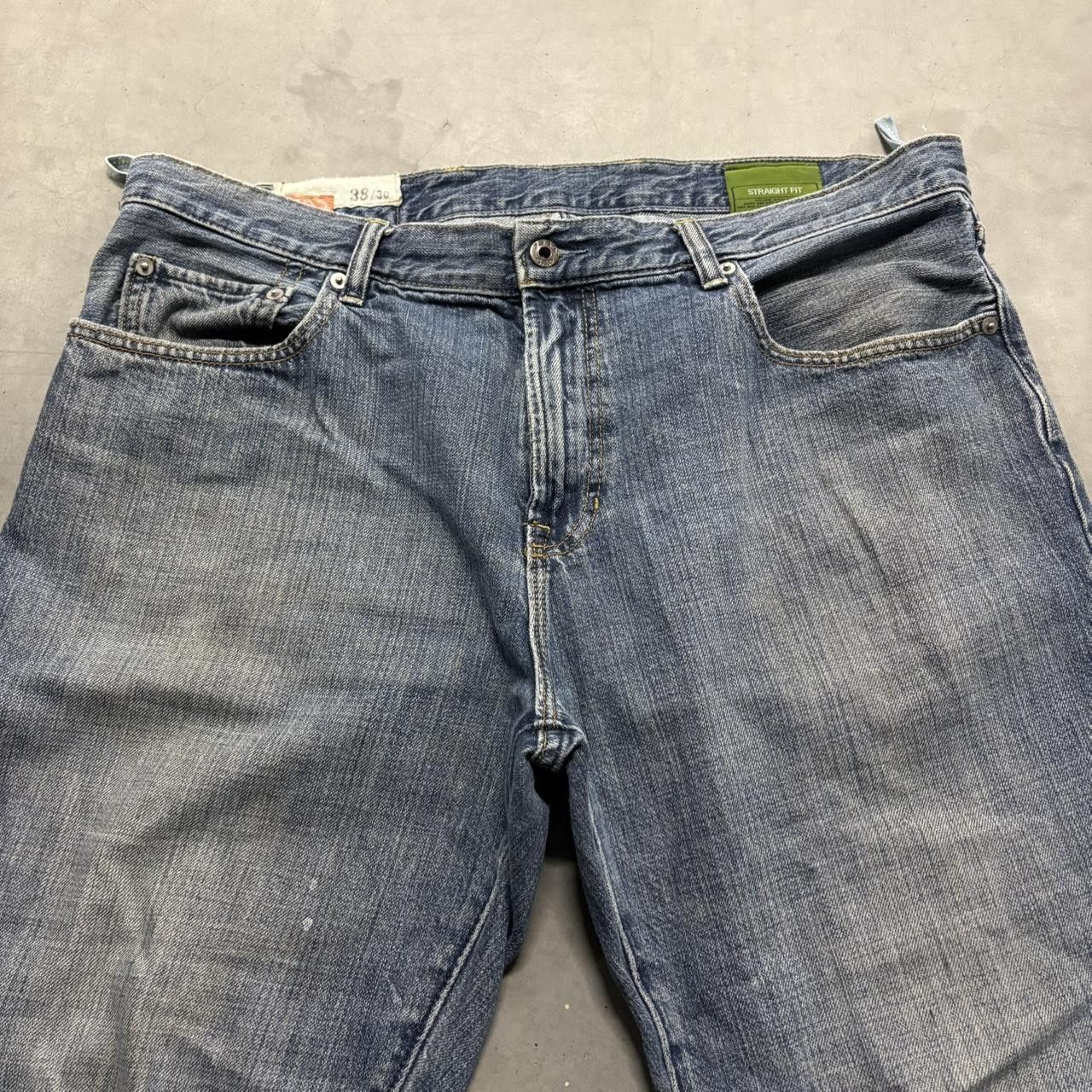 Gap Vintage Y2K/2000s Baggy Wideleg Gap 1969 Vintage Medium wash Denim Jeans! Size US 38 / EU 54 - 4 Thumbnail