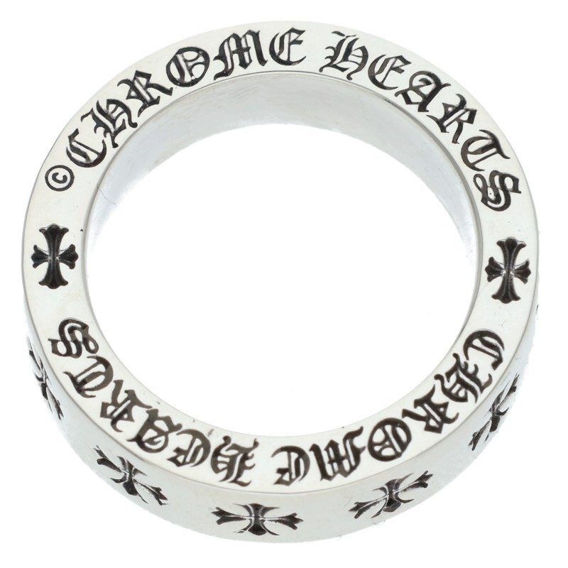 Chrome Hearts Chrome Hearts Forever Spacer Silver Ring Size ONE SIZE - 5 Thumbnail