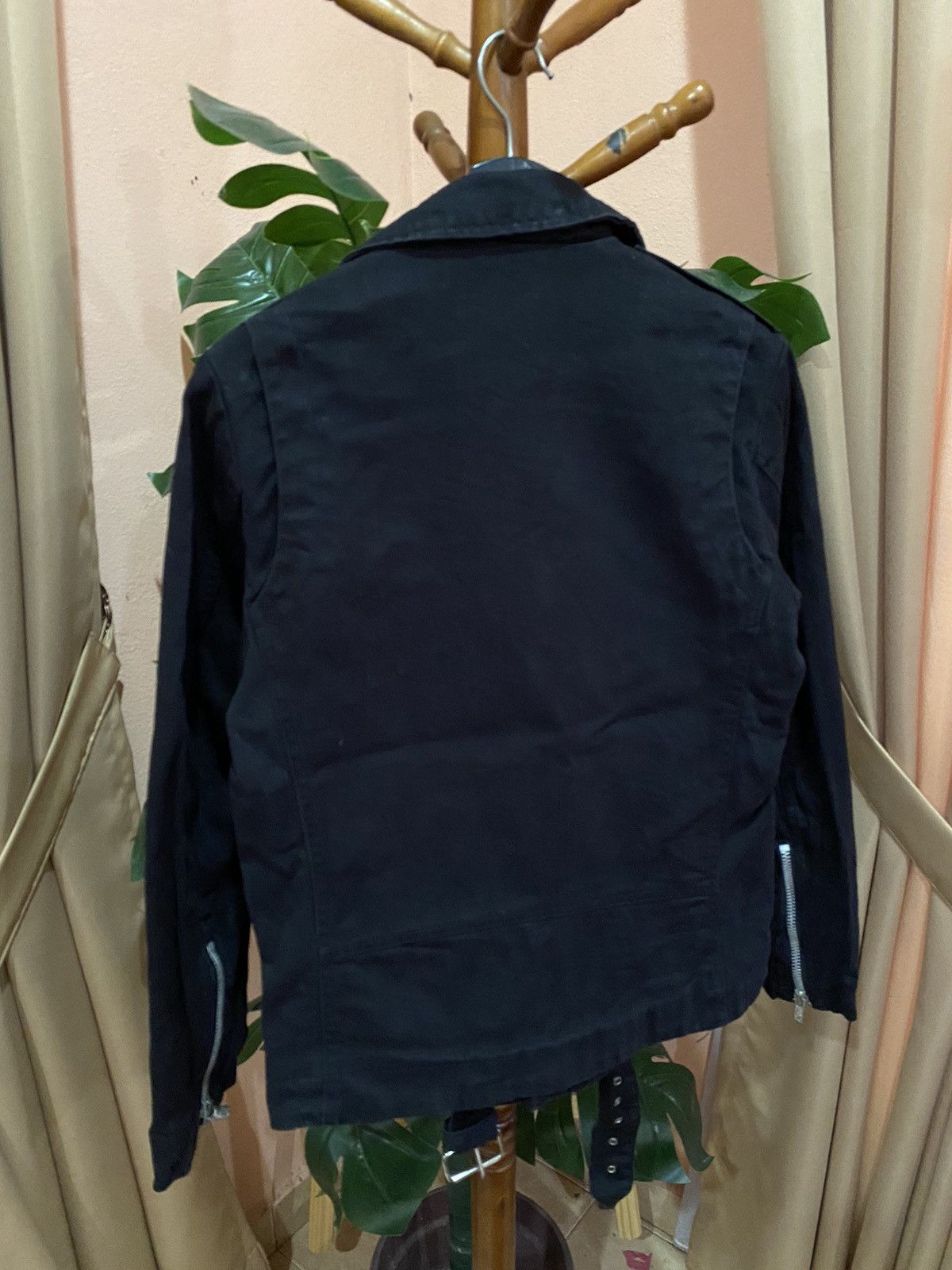 If Six Was Nine × Tripp NYC Tripp NYC Black Double Collar Biker Jacket Edgy and Stylish Size US S / EU 44-46 / 1 - 10 Thumbnail