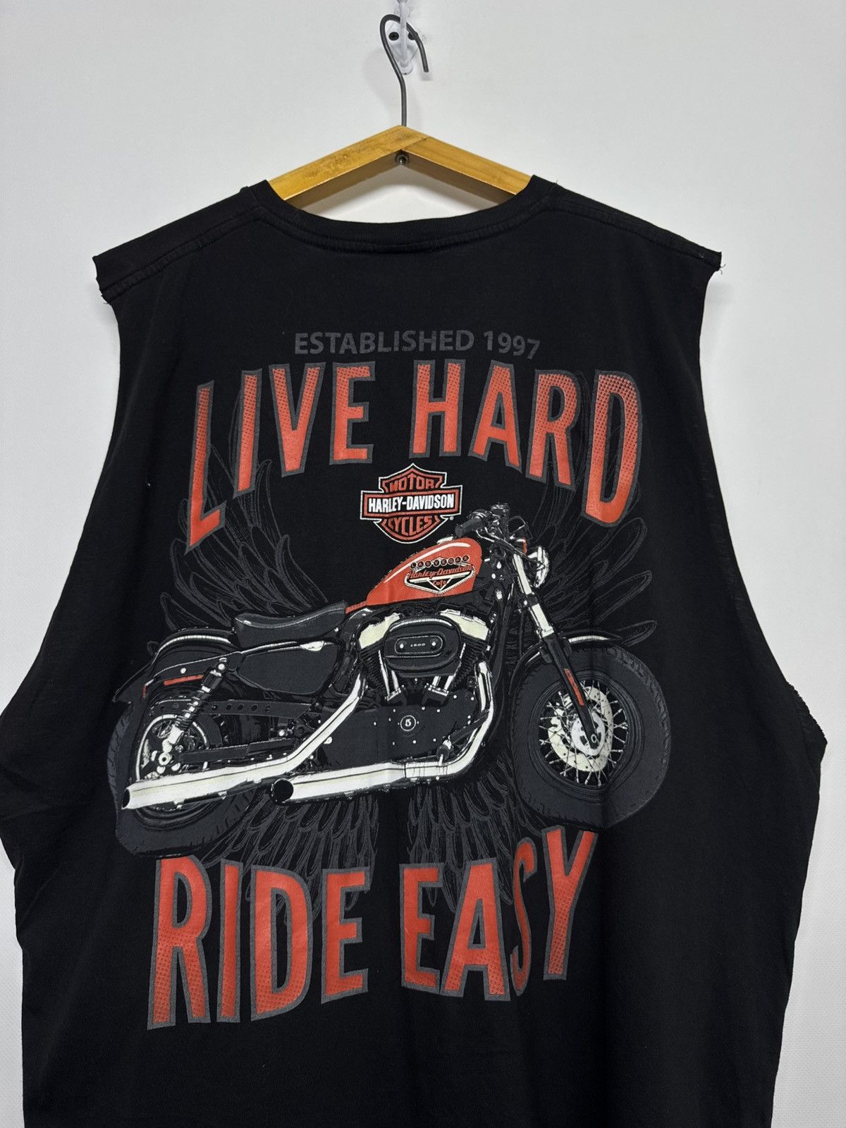 Harley Davidson HARLEY DAVIDSON Motorcycles LAS VEGAS Bike Singlet Tank Top Size US XXL / EU 58 / 5 - 4 Thumbnail