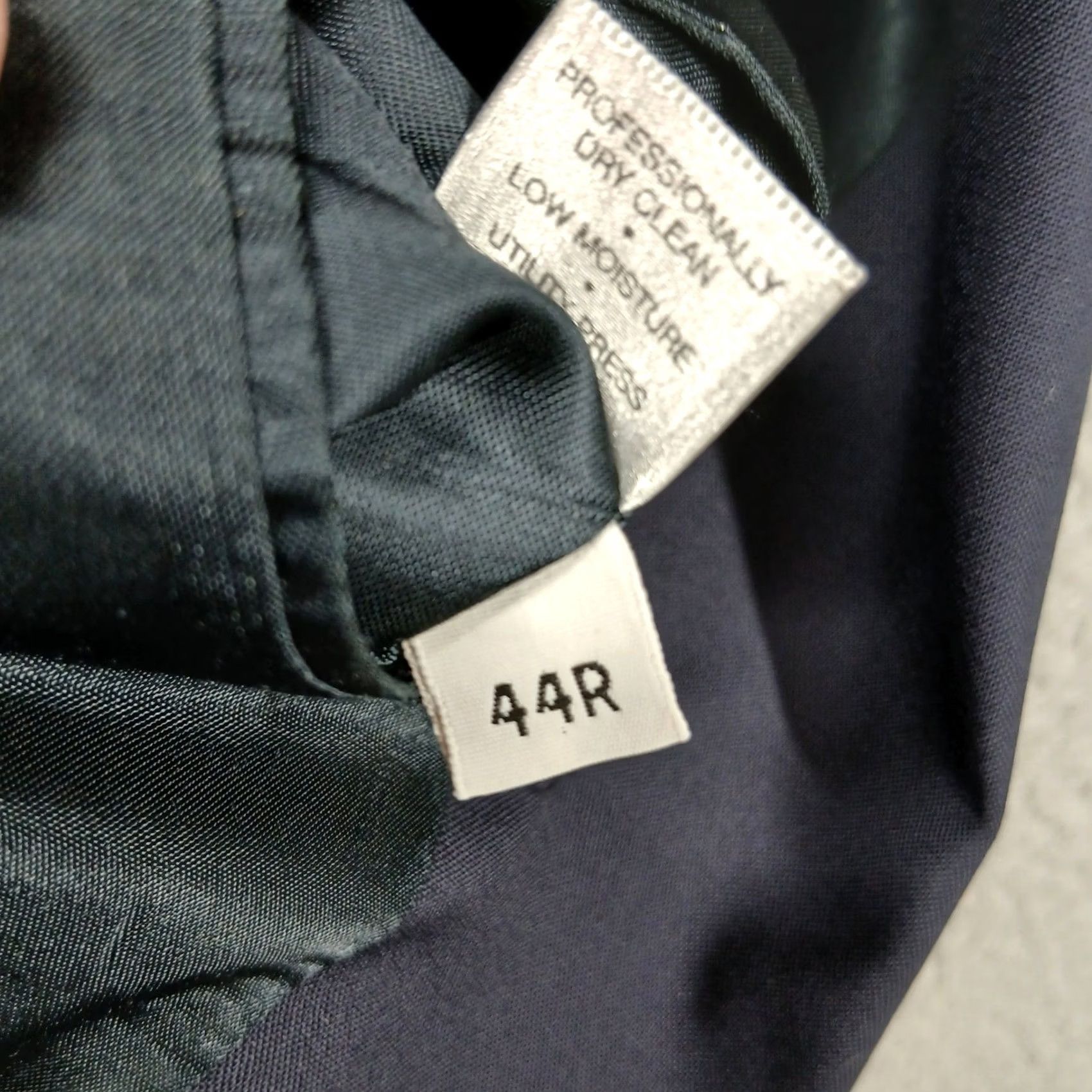 Hart Schaffner Marx Hart Schaffner Marx Blazer Navy 44R Gold Buttons Men’s Blazer Button Closure, Lined, Pockets, Solid, Classic, Business, Casual, Dillard’s Size 44R - 5 Thumbnail