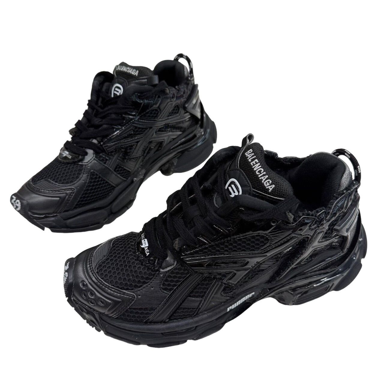 Balenciaga Balenciaga Runner Sneakers Black Size 6 Size US 6 / EU 39 - 1 Thumbnail