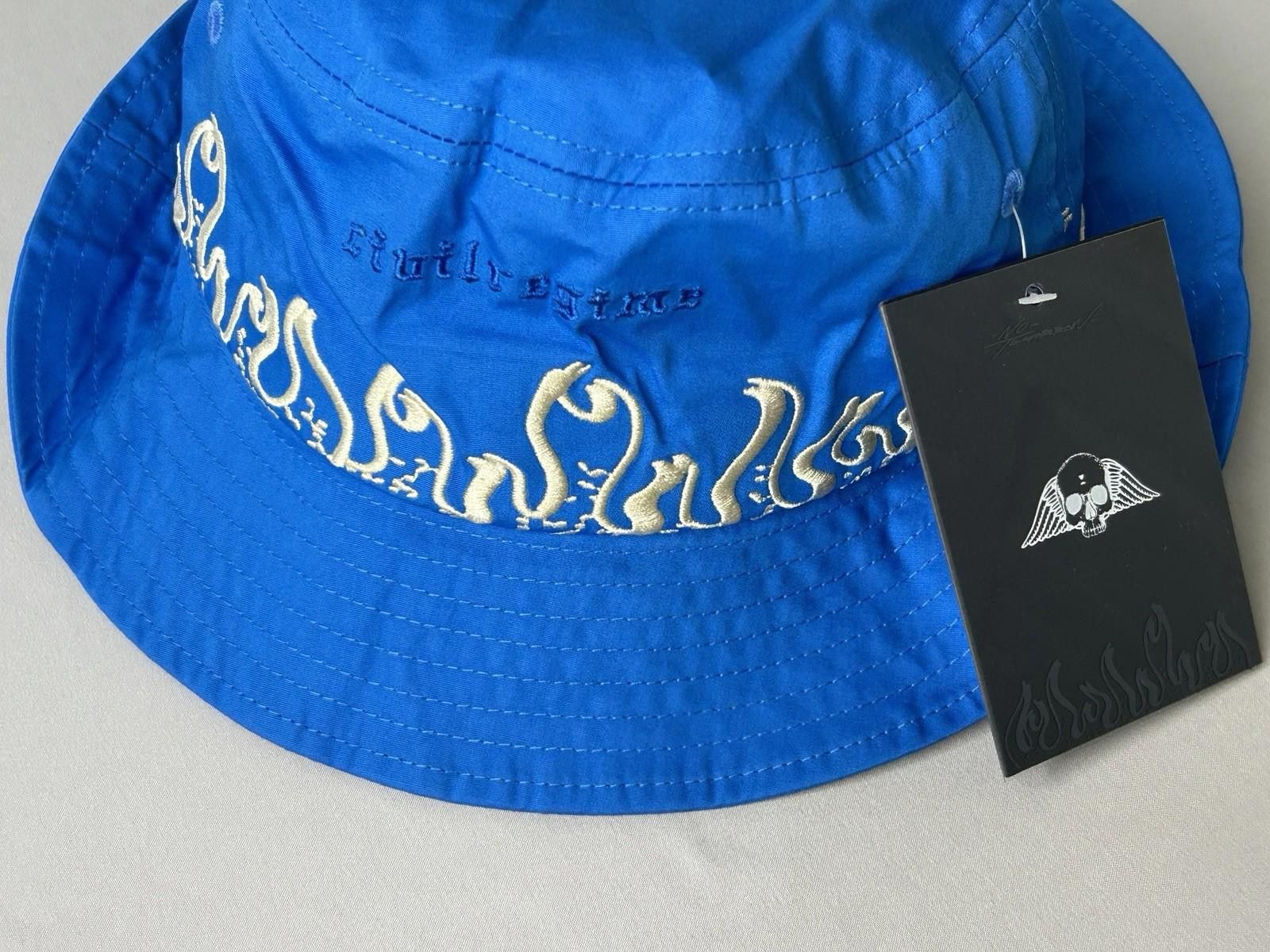 Civil Regime Civil Regime No Tomorrow Blue Bucket Hat Size Small/Medium Size ONE SIZE - 1 Thumbnail