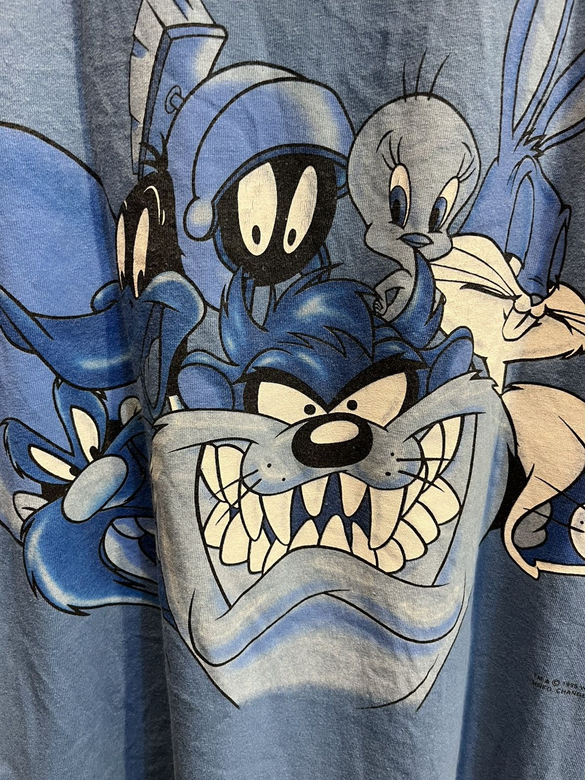 Changes × Vintage × Warner Bros VIBTAGE T SHIRT LOONEY TUNES 1995 Size US L / EU 52-54 / 3 - 5 Thumbnail